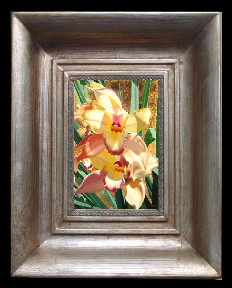 framed  unknow artist Still life floral, all kinds of reality flowers oil painting  74, Ta077-2